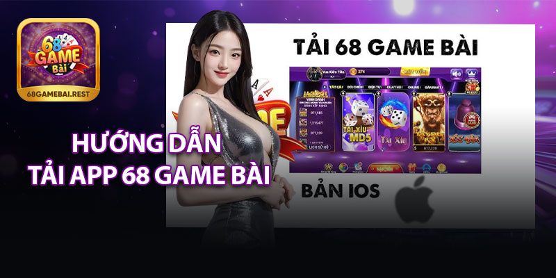 Hướng Dẫn Tải App 68 Game Bài